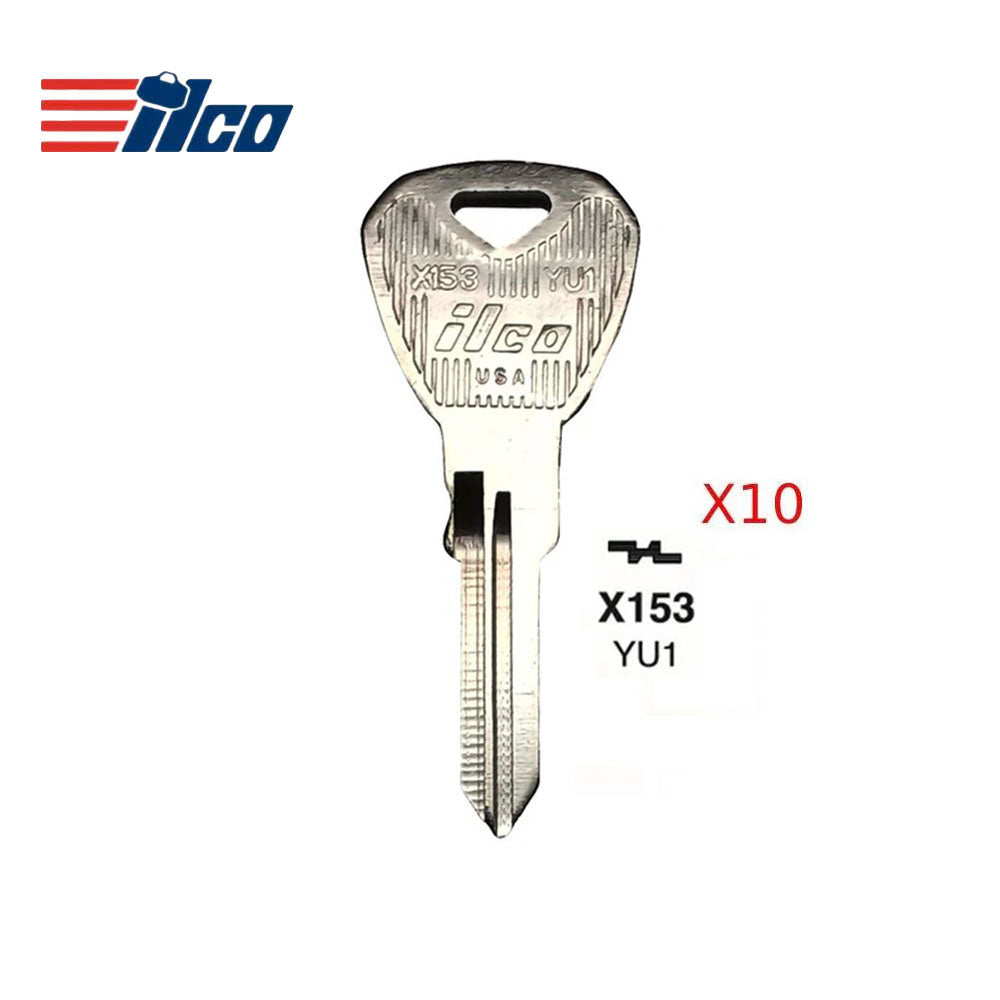 Yugo Key Blank - YU-1D / YU1 (Packs of 10)