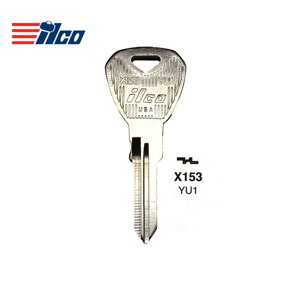 Yugo Key Blank - YU-1D / YU1