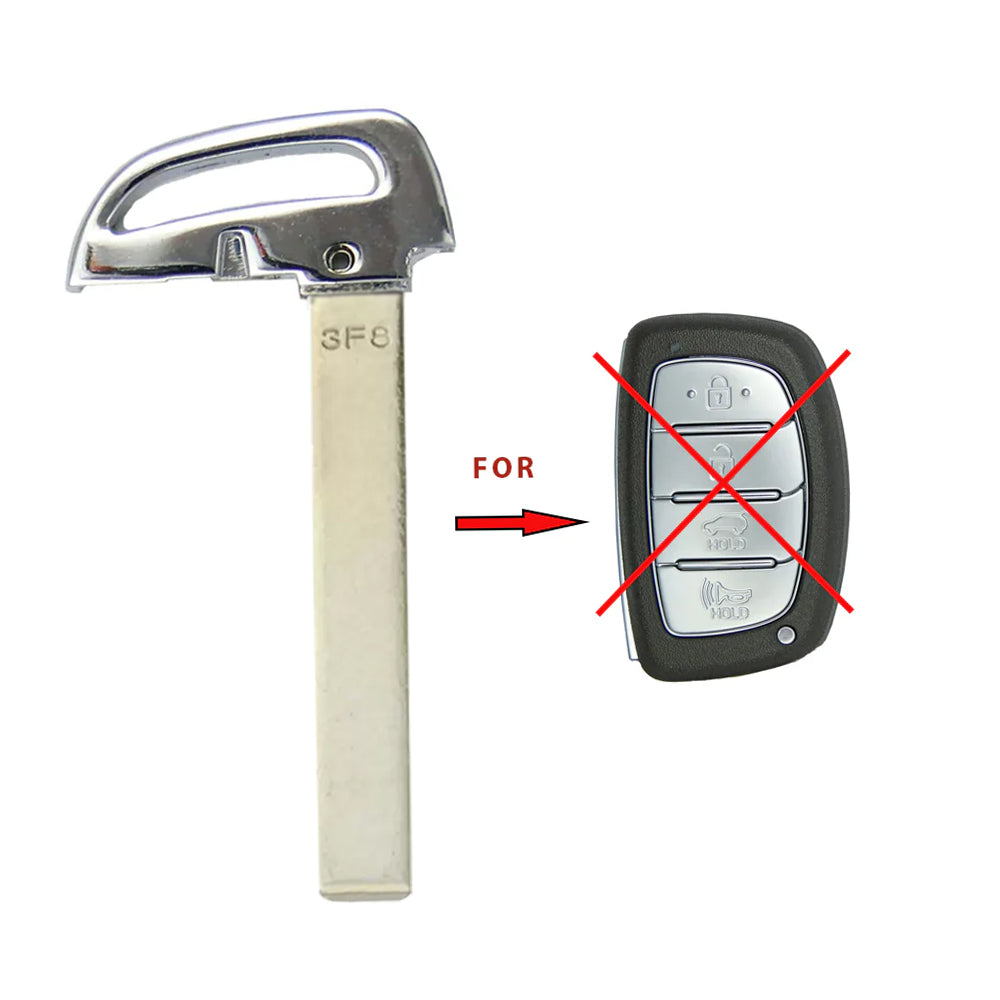 2017 - 2022 Hyundai Ioniq Smart Key Uncut Emergency Key Blade - KK12 - 81996-G2100