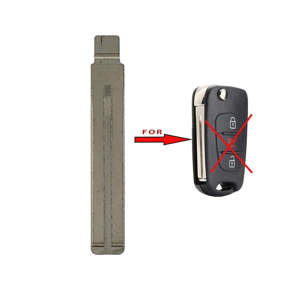 2012 - 2013 Kia Rio Sportage Flip Key Blade - KK10 - 81996-2L000