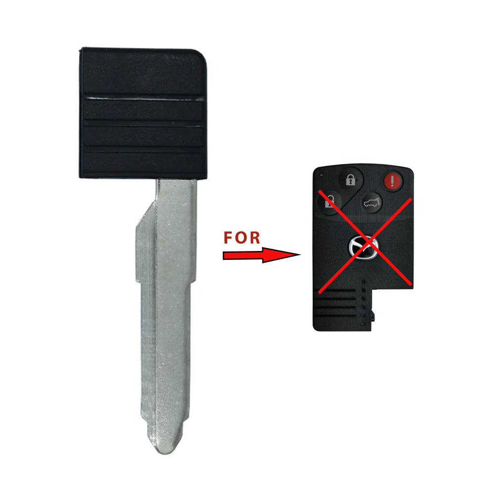 2006 - 2011 Mazda Emergency Key - CHIP ID 4D 63 40 BIT - MZ27 (10 Pack)