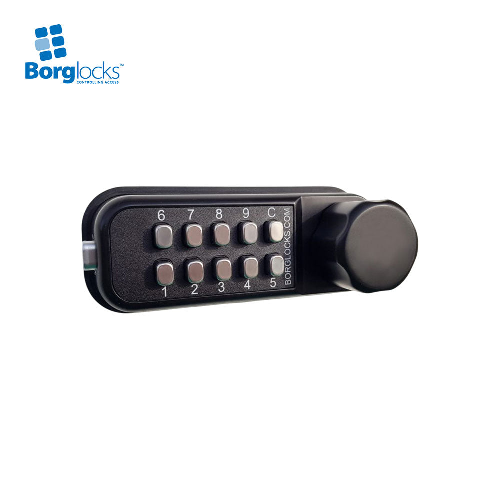 BorgLocks BL1516 Horizontal Mini Cabinet Lock with Internal Cam Mechanism