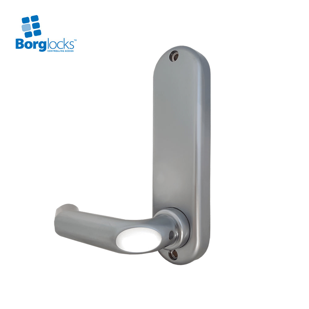 BorgLocks BL5001-ECP Medium/Heavy Duty Round Bar Handle ECP Keypad with Tubular Latch and Passage Mode