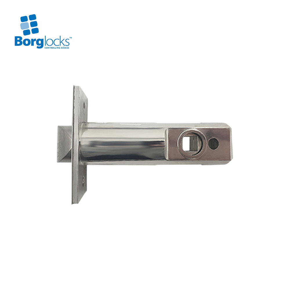BorgLocks BL7071 ECP Back to Back Heavy Duty Lever Turn Keypad and Tubular Latch - Satin Chrome