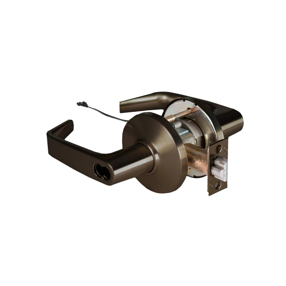 BEST - 9KW37DEU15DS3 - Electric Cylindrical Lock - Electronically Unlocked with 15D Design and 2-3/4" Backset - 24VDC - Grade 1 - US10B (Oil Rubbed Bronze-613)