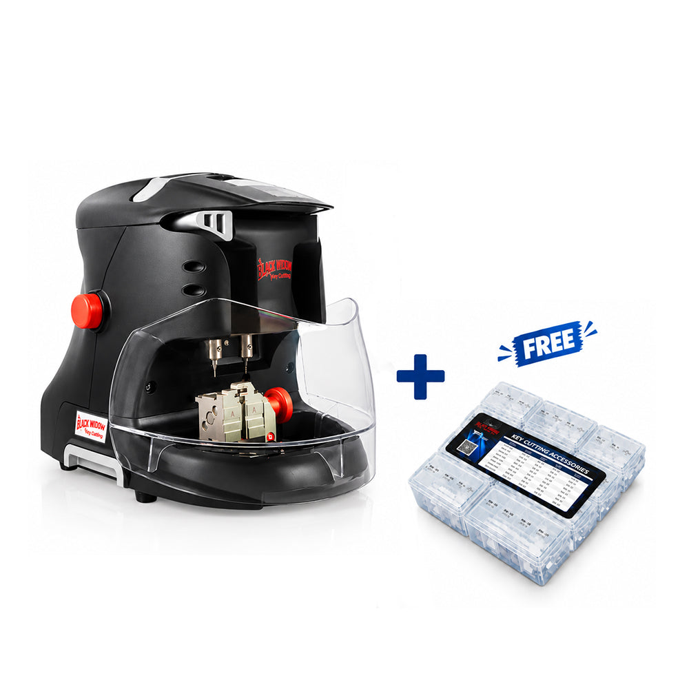 Black Widow - Key Cutting Machine Essentials Promo Bundle