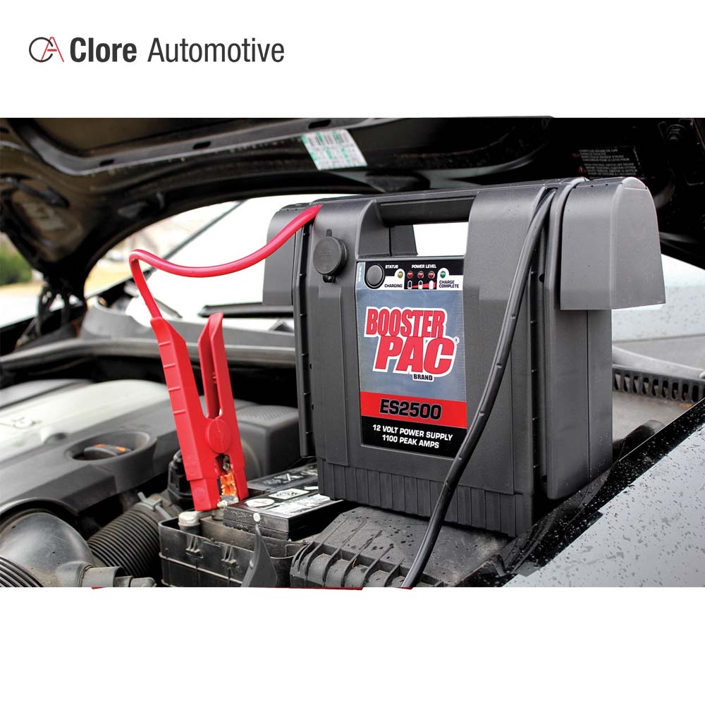 Clore Automotive ES2500 Booster PAC 1100 Peak Amp 12V Jump Starter