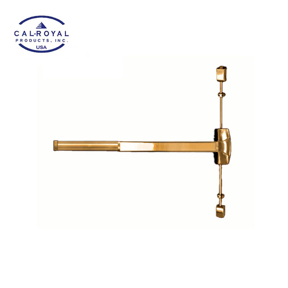 Cal-Royal - A7760V3684 - Surface Vertical Rod with 36" x 84" - Grade 1 - US3 - Bright Polished Brass (605)