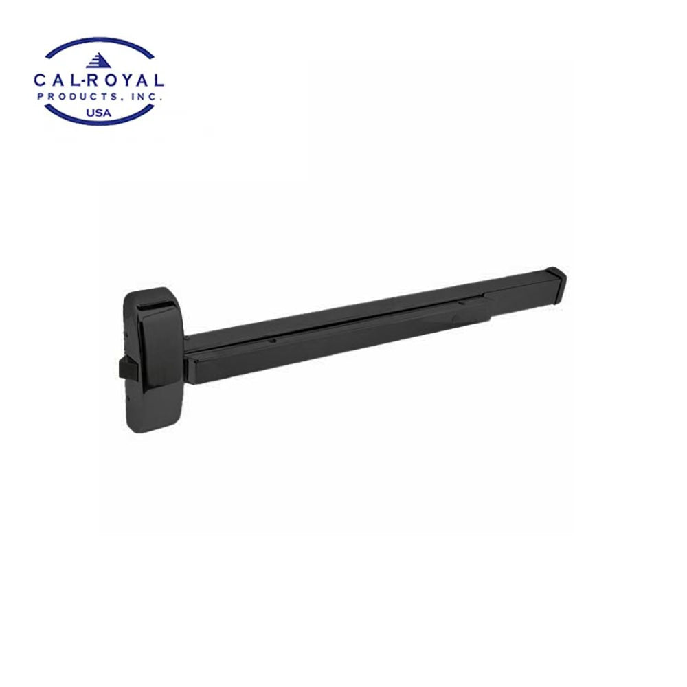 Cal-Royal - A9800EO36 - Rim Exit Device with 36" Door Width - Grade 1 - US1 - Flat Black Coated (622)