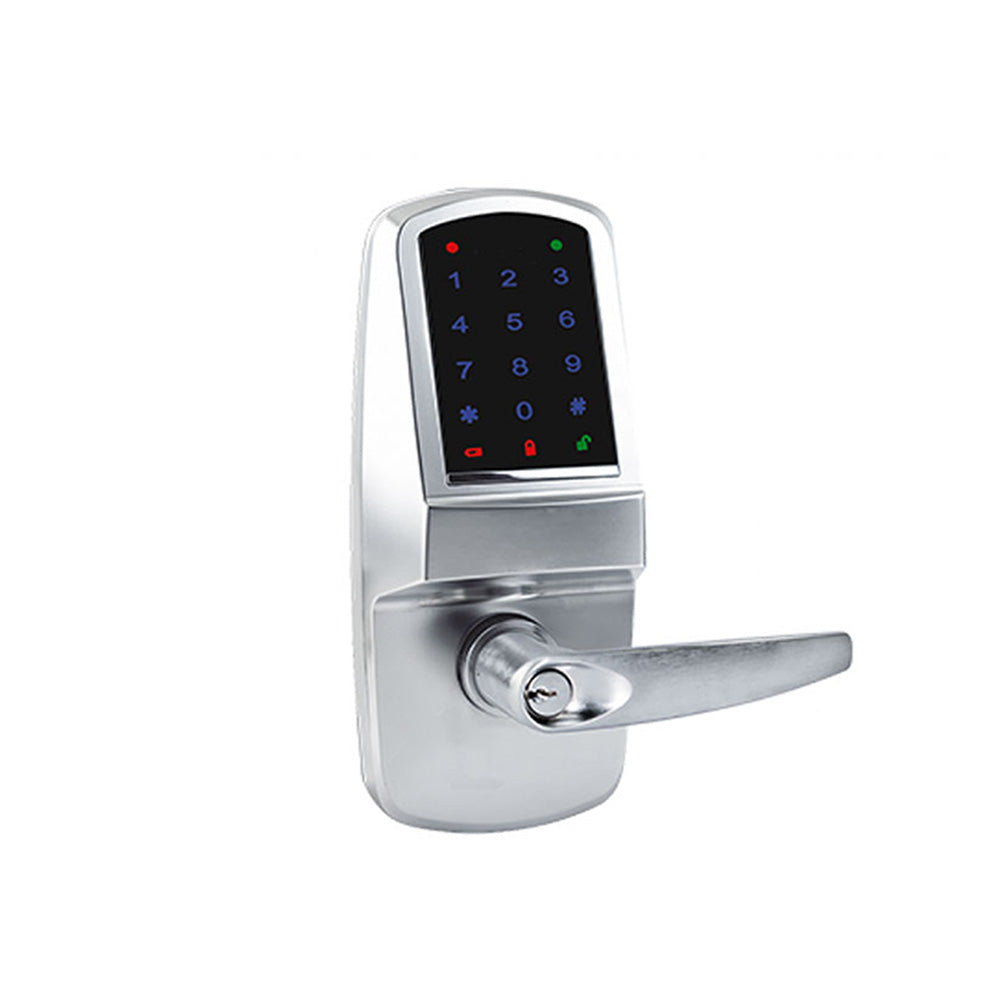 Cal-Royal - CR6100 - Digital Touch Screen Door Lever Lock with AT Lever Design - Grade 1
