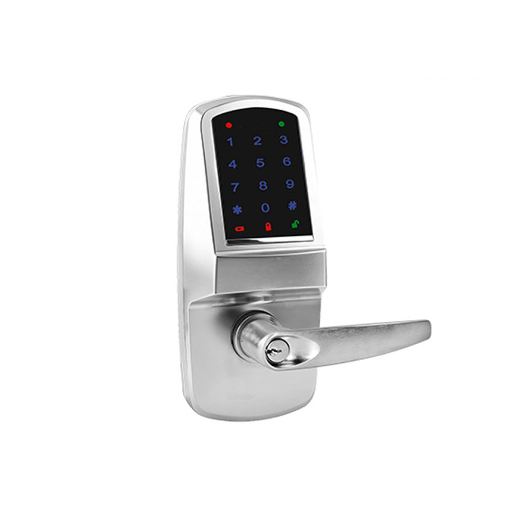 Cal-Royal - CR6100 - Digital Touch Screen Door Lever Lock with AT Lever Design - Grade 1