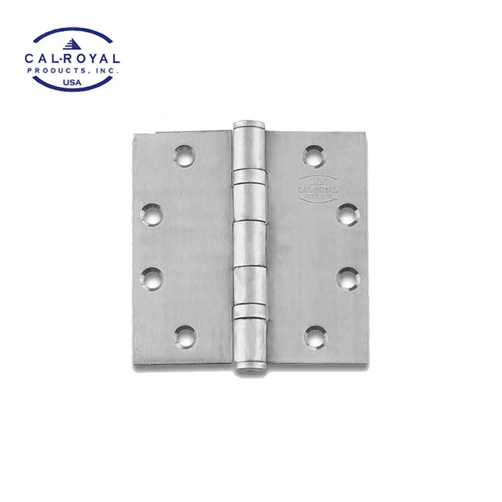 Cal-Royal - BB31 - Full Mortise Standard Weight Ball Bearing Hinges with 4-1/2 Inch x 4-1/2 Inch