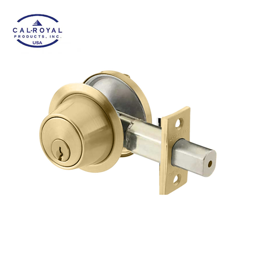 Cal-Royal - CB162 - Double Cylinder Deadbolt - Grade 2