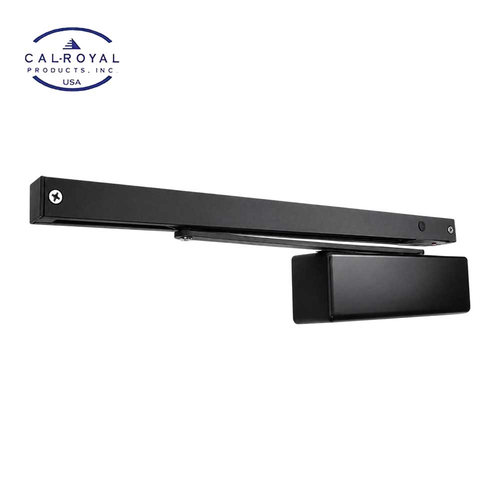Cal-Royal - CR441EHO - Heavy Duty Door Closer with Electronic Hold-Open Track - ANSI Grade 1