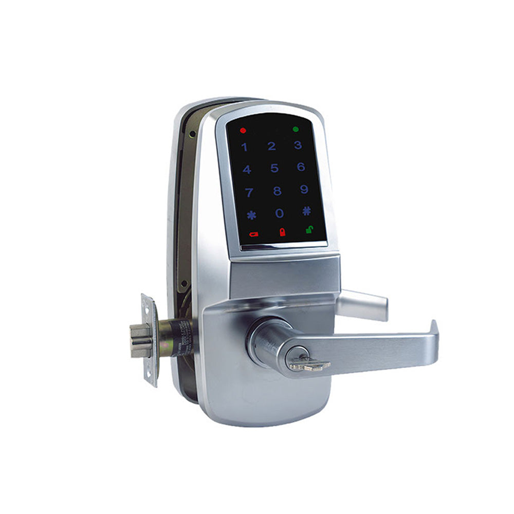 Cal-Royal - CR6100 - Digital Touch Screen Door Lever Lock with GN Lever Design - Grade 1