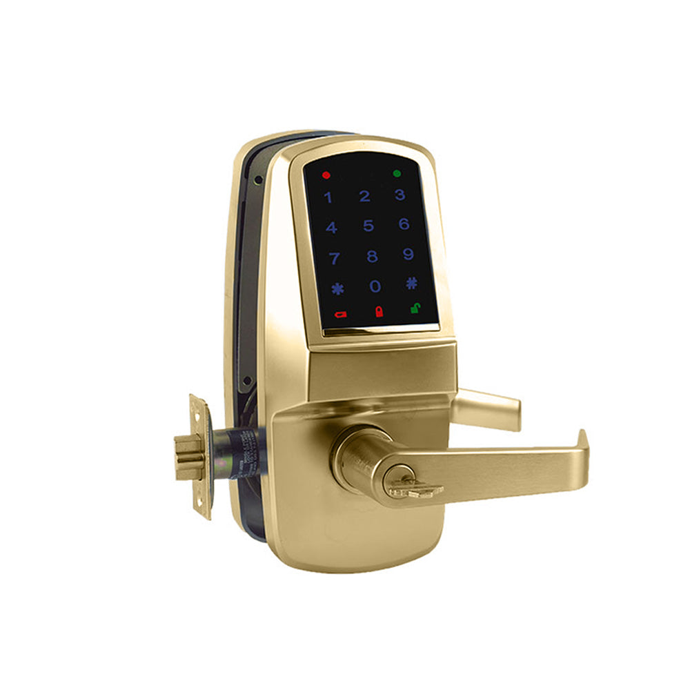 Cal-Royal - CR6100 - Digital Touch Screen Door Lever Lock with GN Lever Design - Grade 1