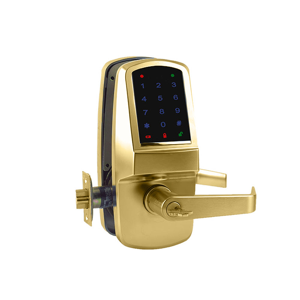 Cal-Royal - CR6100 - Digital Touch Screen Door Lever Lock with GN Lever Design - Grade 1