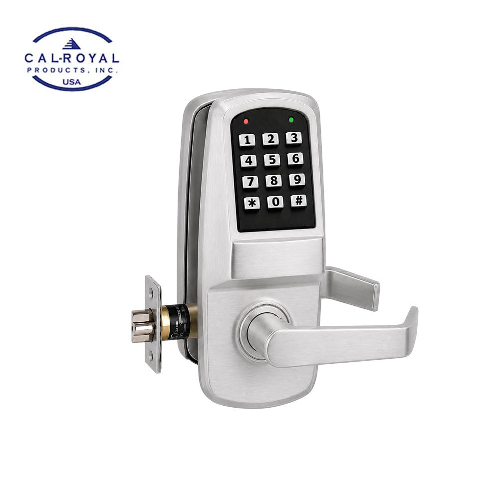 Cal-Royal - CR8030 - Heavy Duty Digital Keypad Door Lock with Clutch Technology - Passage Function - Grade 1