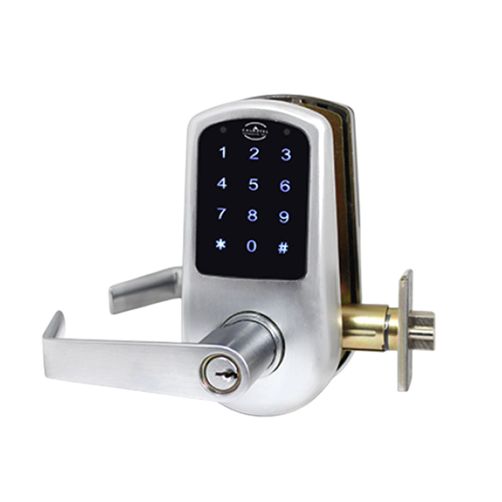 Cal-Royal - CR9000 - Commercial Digital Touch Screen Door Lock With Clutch Technology - Entrance - Grade 2