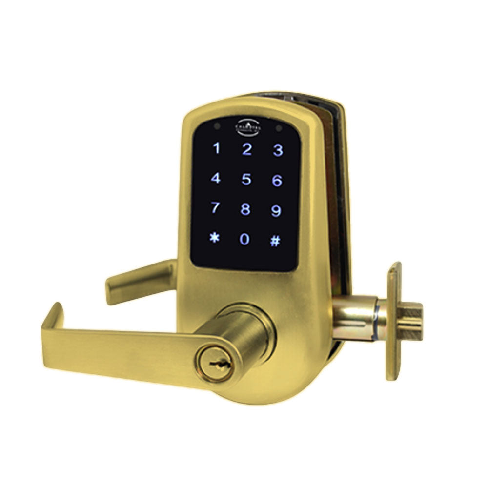 Cal-Royal - CR9000 - Commercial Digital Touch Screen Door Lock With Clutch Technology - Entrance - Grade 2