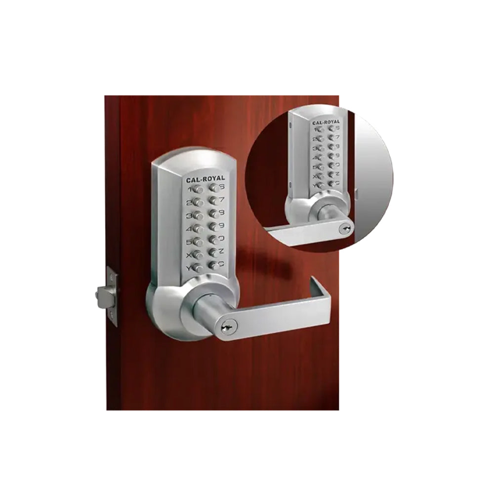 Cal-Royal - CRCODE203 - Mechanical Push Button Lock - Institution Function - Grade 2