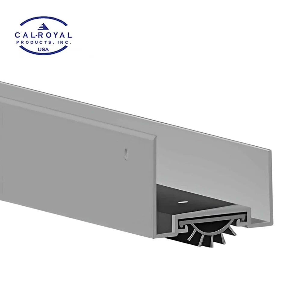Cal-Royal - DS-403 - Door Shoe with Vinyl Insert