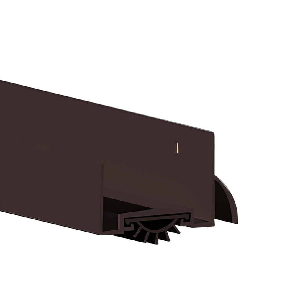 Cal-Royal - DSR-410 - Door Shoe with Rain Drip Design and Vinyl Insert