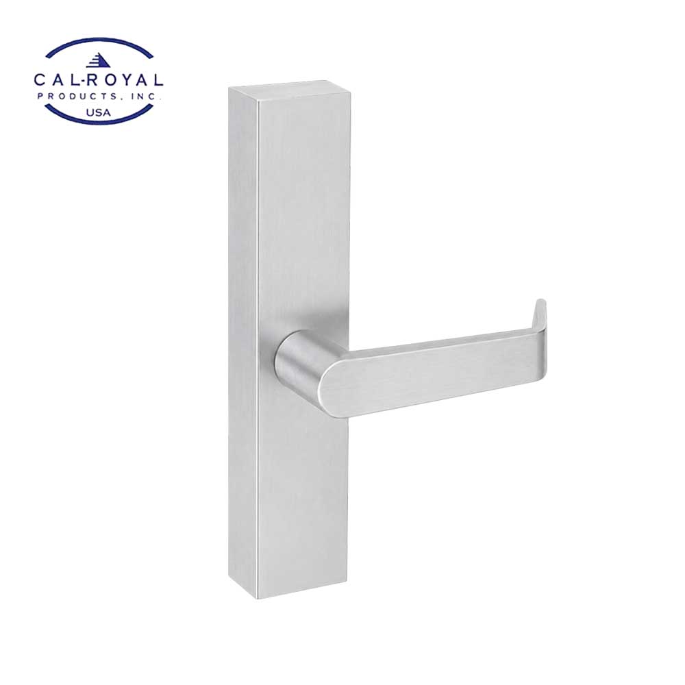 Cal-Royal GLSESC-40 Dummy Escutcheon Lever Trim for 7700 & 9800 Narrow Stile Exit Devices - Grade 1