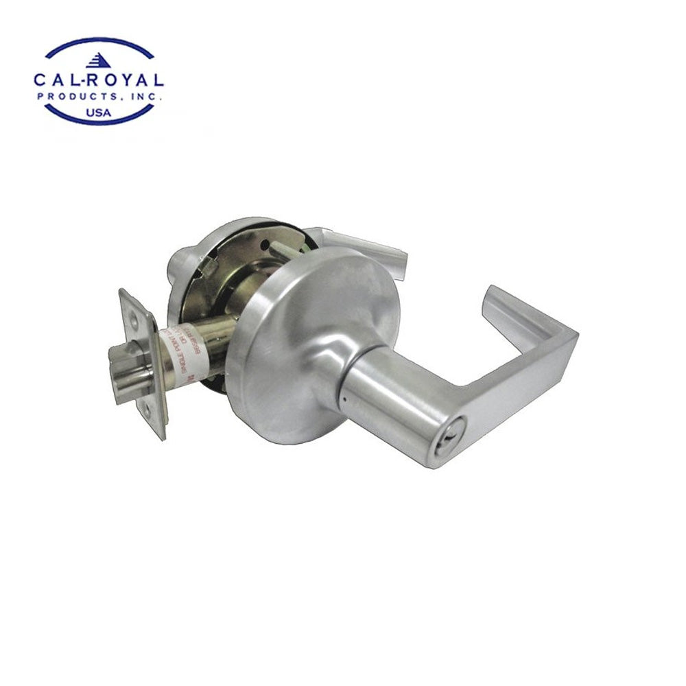 Cal-Royal - ICCAL00 - Entrance Interchangeable Core Extra Heavy Duty Cylindrical Leverset - Grade 1