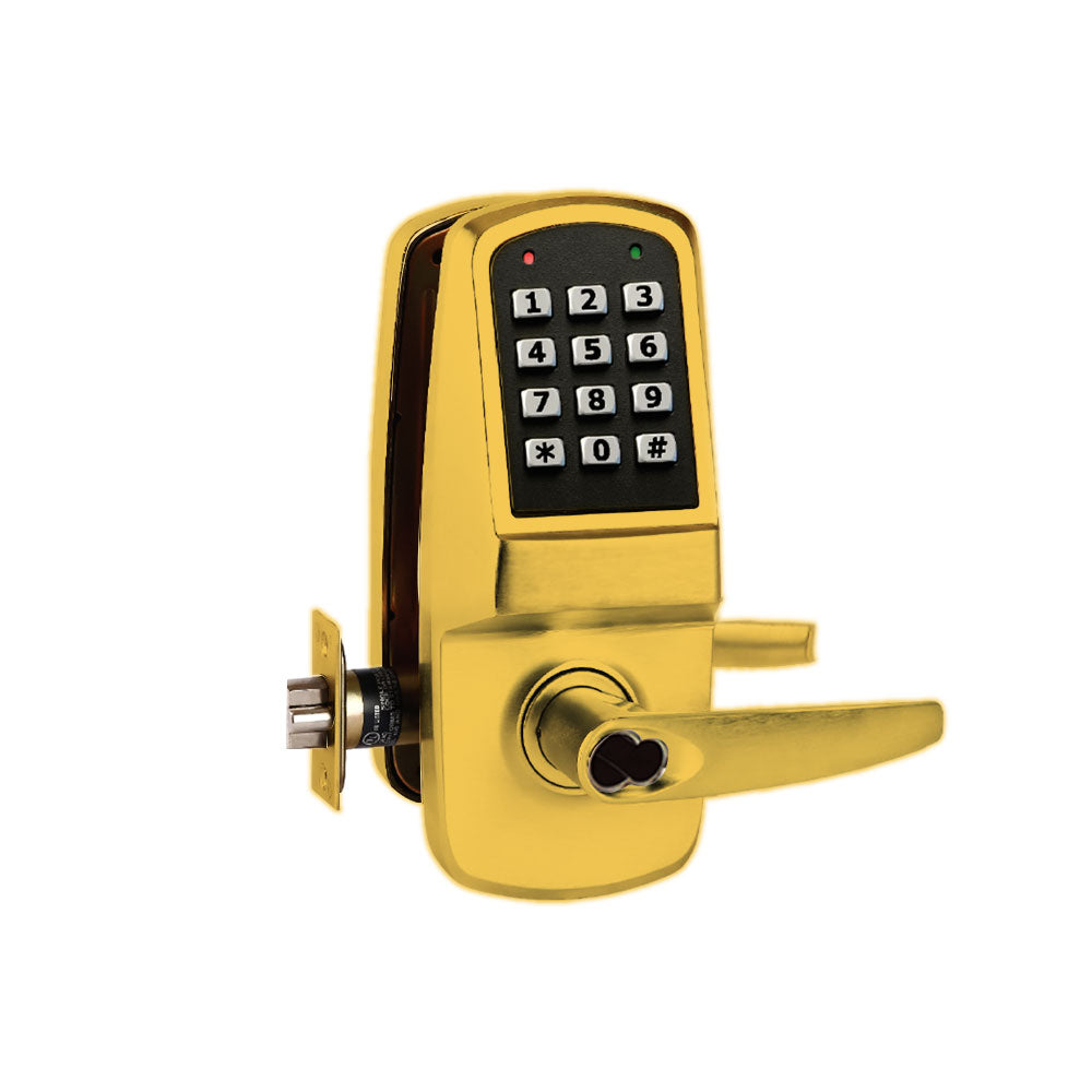 Cal-Royal - ICCR8000 - Heavy Duty Digital Keypad Door Lock with Clutch Technology and Interchangeable Core - Entrance Function - Grade 1