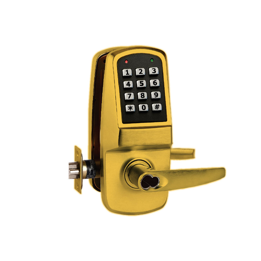 Cal-Royal - ICCR8000 - Heavy Duty Digital Keypad Door Lock with Clutch Technology and Interchangeable Core - Entrance Function - Grade 1