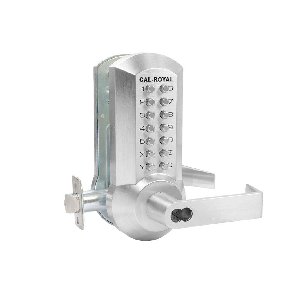 Cal-Royal - ICCRCODE203 - Mechanical Easy Code Change Exit Trim with IC Core - Institution Function - Grade 2