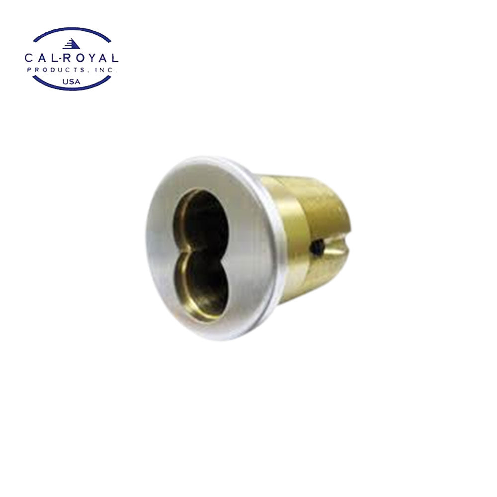 Cal-Royal - ICH961387 - SFIC Mortise Cylinder with CLOVER LEAF Cam - Compatible with Best, Falcon and Arrow - 6/7-Pin - 1-1/4"