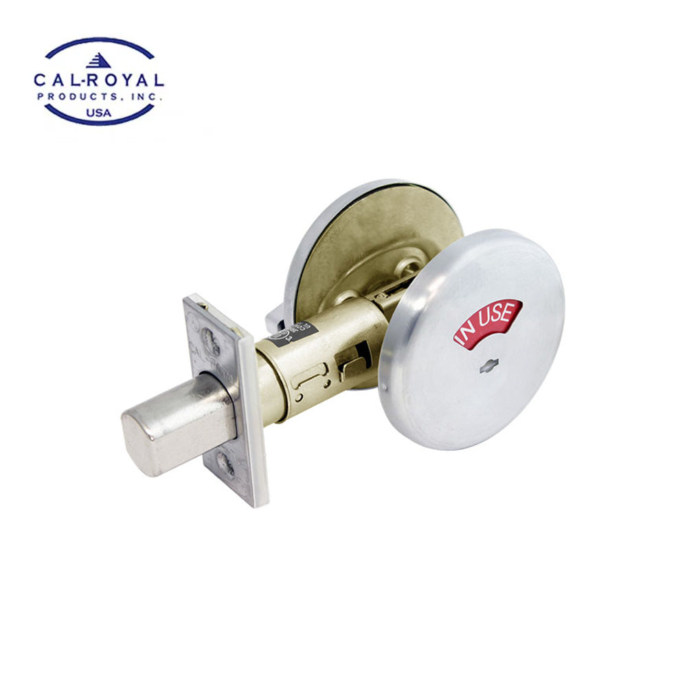 Cal-Royal - IND90-G2 - Commercial Indicator Deadbolts - Grade 2 - US26D - Satin Chromium Plated (626)