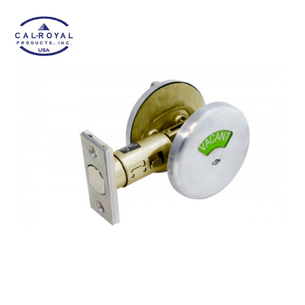 Cal-Royal - IND90-G2 - Commercial Indicator Deadbolts - Grade 2 - US26D - Satin Chromium Plated (626)