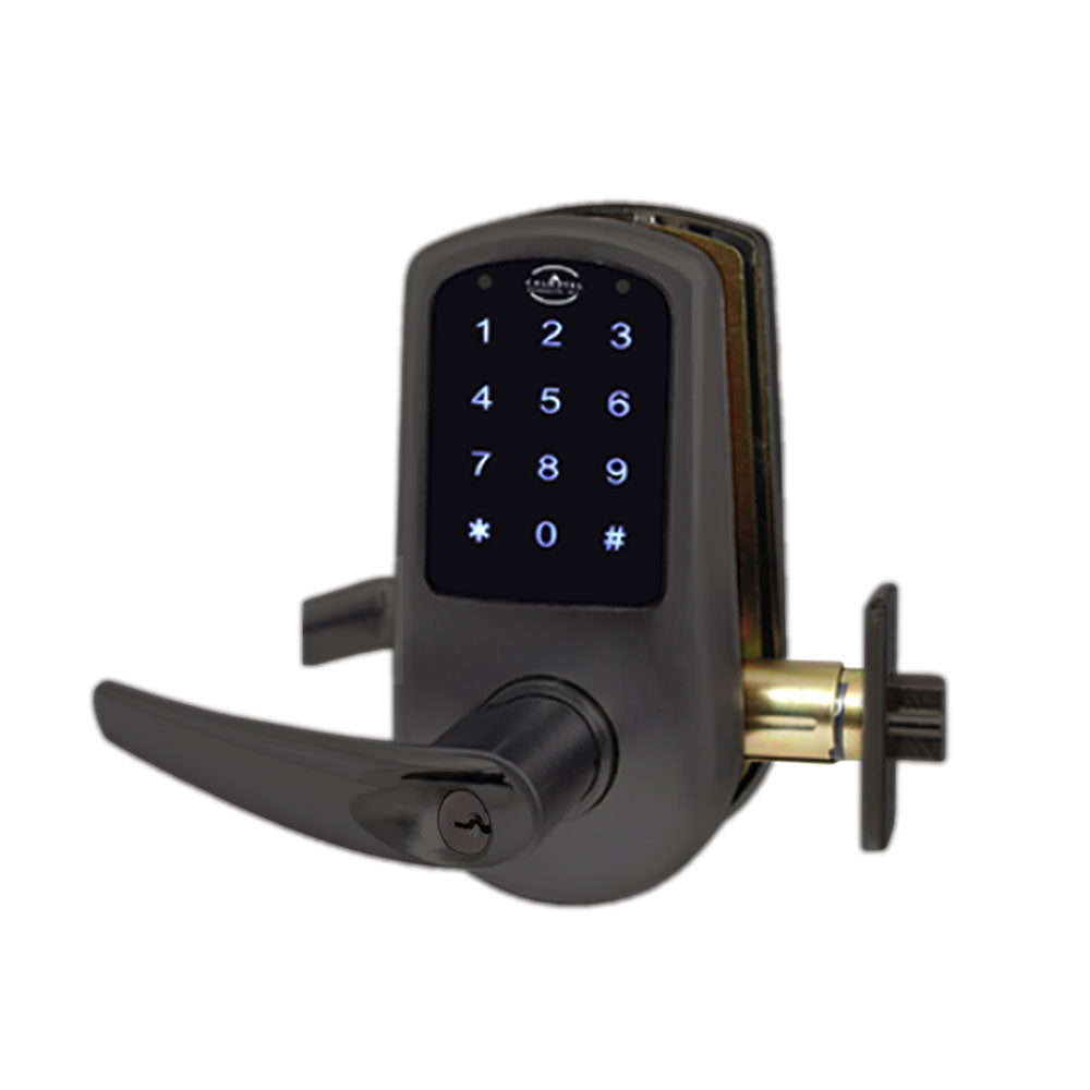 Cal-Royal - CR9000 - Commercial Digital Touch Screen Door Lock With Clutch Technology - Entrance - Grade 2