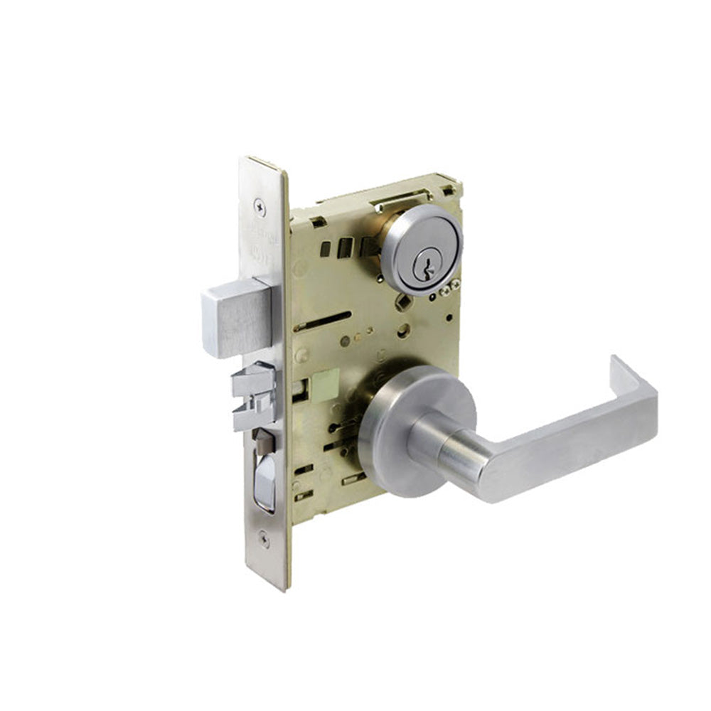 Cal-Royal - NM8080 - NM Series Heavy Duty Storeroom Mortise Lockset with 2-3/4" Backset - Grade 1