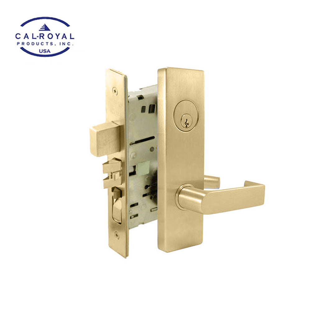 Cal-Royal - NM8453 - NM Series Heavy Duty Entrance Mortise Lockset with 2-3/4" Backset - Grade 1
