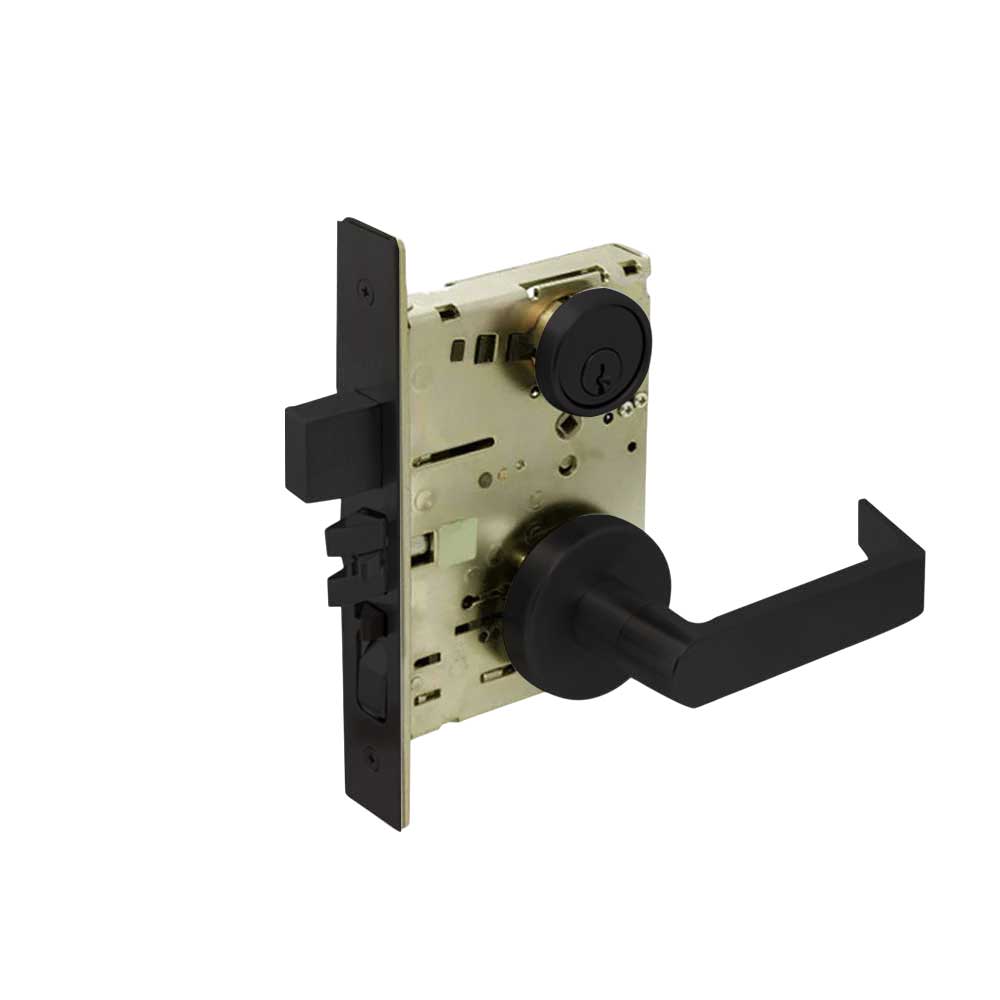 Cal-Royal - NM8466 - NM Series Heavy Duty Store Door Lock Mortise Lockset with 2-3/4" Backset - Grade 1