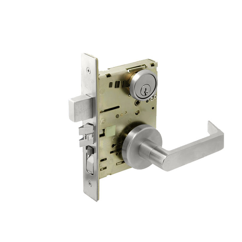 Cal-Royal - NM8466 - NM Series Heavy Duty Store Door Lock Mortise Lockset with 2-3/4" Backset - Grade 1
