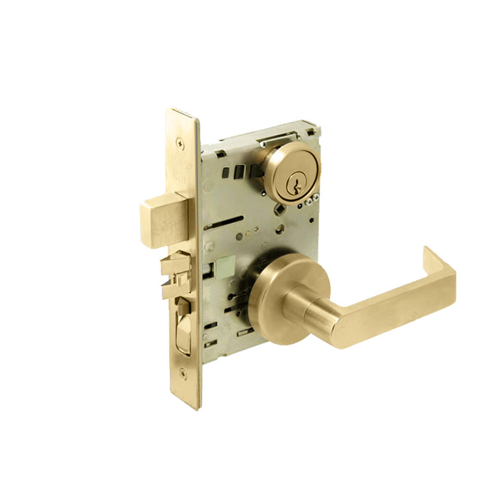 Cal-Royal - NM8466 - NM Series Heavy Duty Store Door Lock Mortise Lockset with 2-3/4" Backset - Grade 1