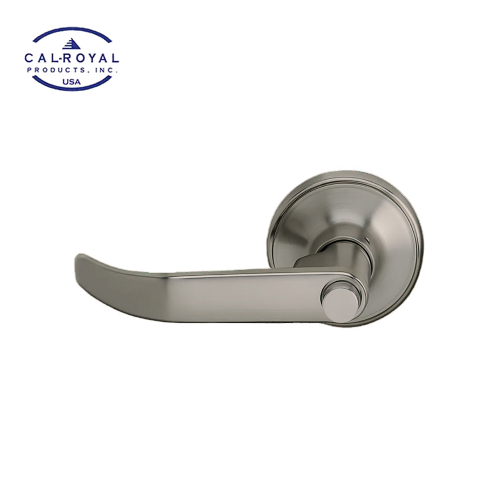 Cal-Royal - PSOP-20 - Privacy Light Duty Push Button Cylindrical Lever Set with Sophia Lever - Grade 3