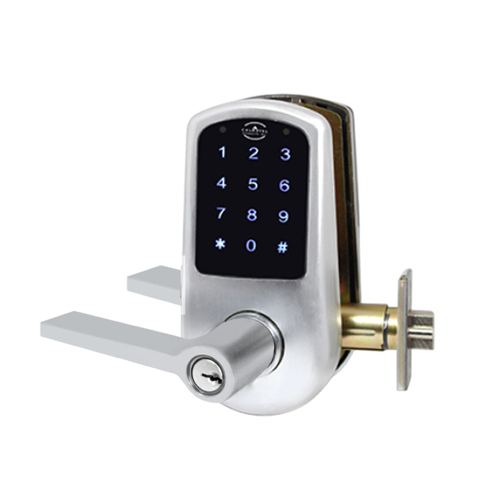 Cal-Royal - CR9000 - Commercial Digital Touch Screen Door Lock With Clutch Technology - Entrance - Grade 2