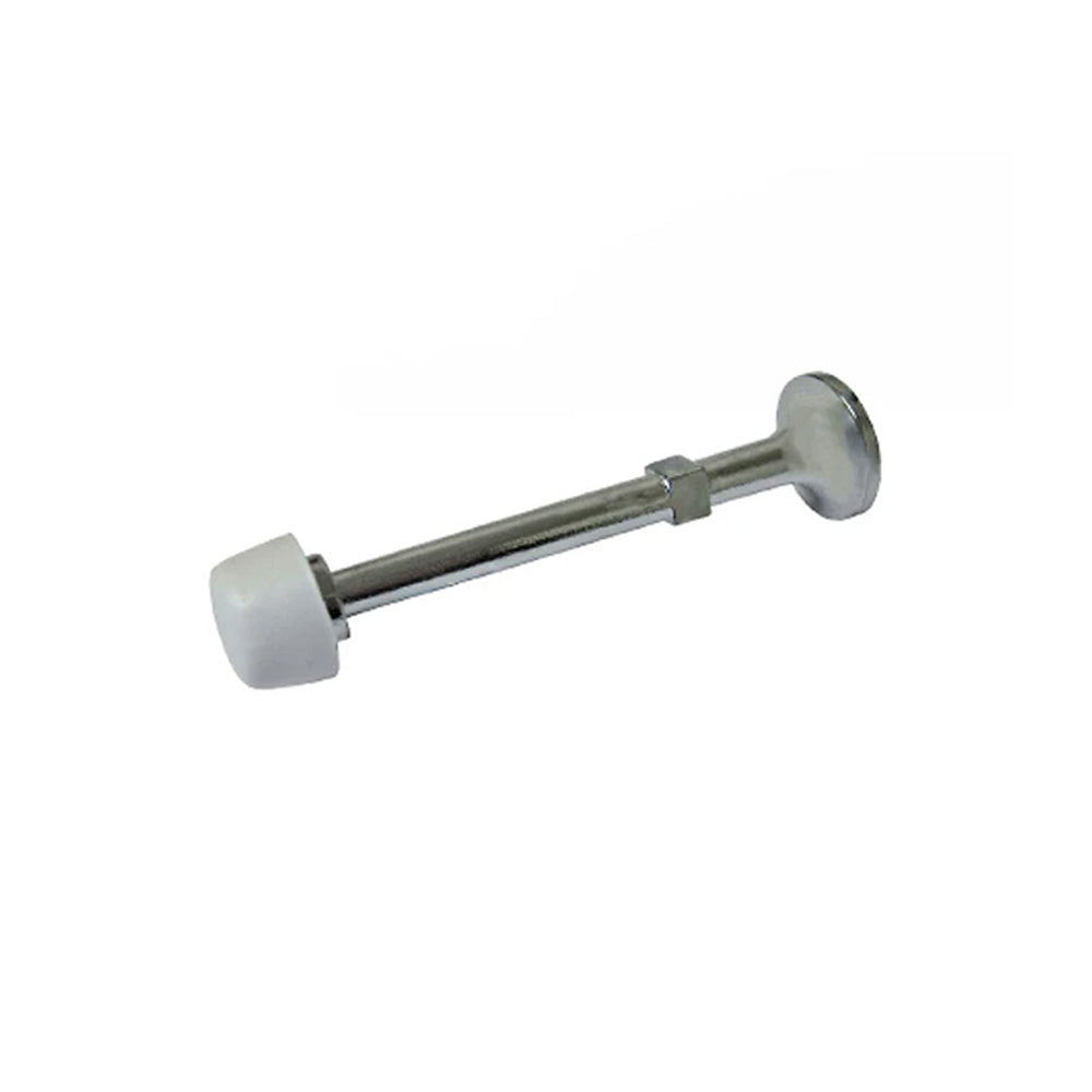 Cal-Royal - RS92 - Cast Rigid Door Stop with Molded Screw and 3" Projection - Satin Nickel
