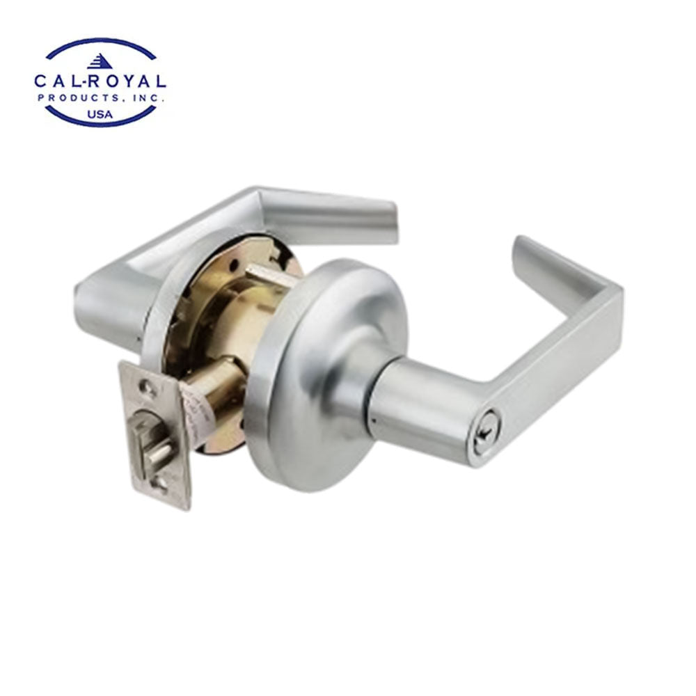 Cal-Royal - SL50 - Pioneer Heavy Duty Cylindrical Lever Set with Exit Function (Non-Clutch Mechanism) - Grade 2