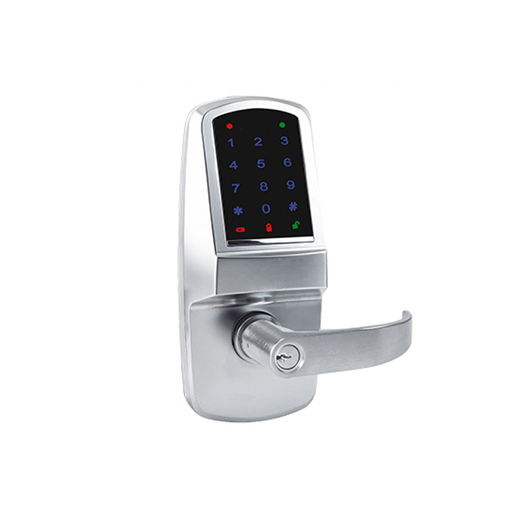 Cal-Royal - CR6100 - Digital Touch Screen Door Lever Lock with SPA Lever Design - Grade 1