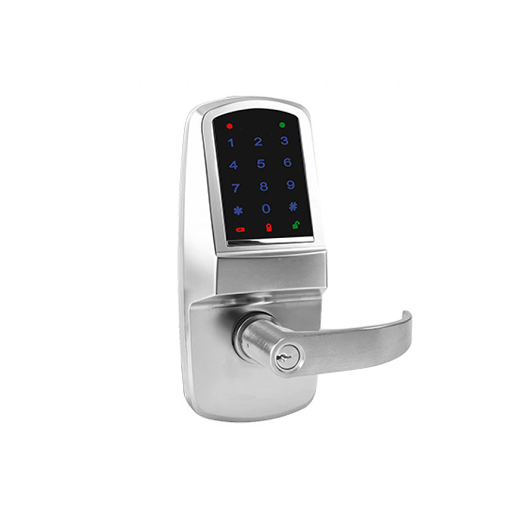 Cal-Royal - CR6100 - Digital Touch Screen Door Lever Lock with SPA Lever Design - Grade 1