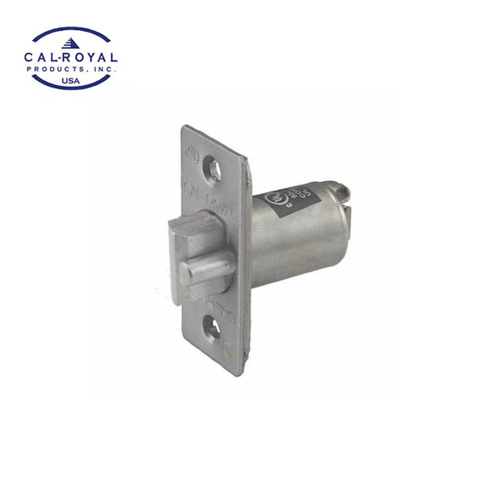Cal-Royal - UL-SHIL238 - Passage Function Spring Latch for Lever Lock with 2-3/8" Backset - US26D - Satin Chromium Plated (626)