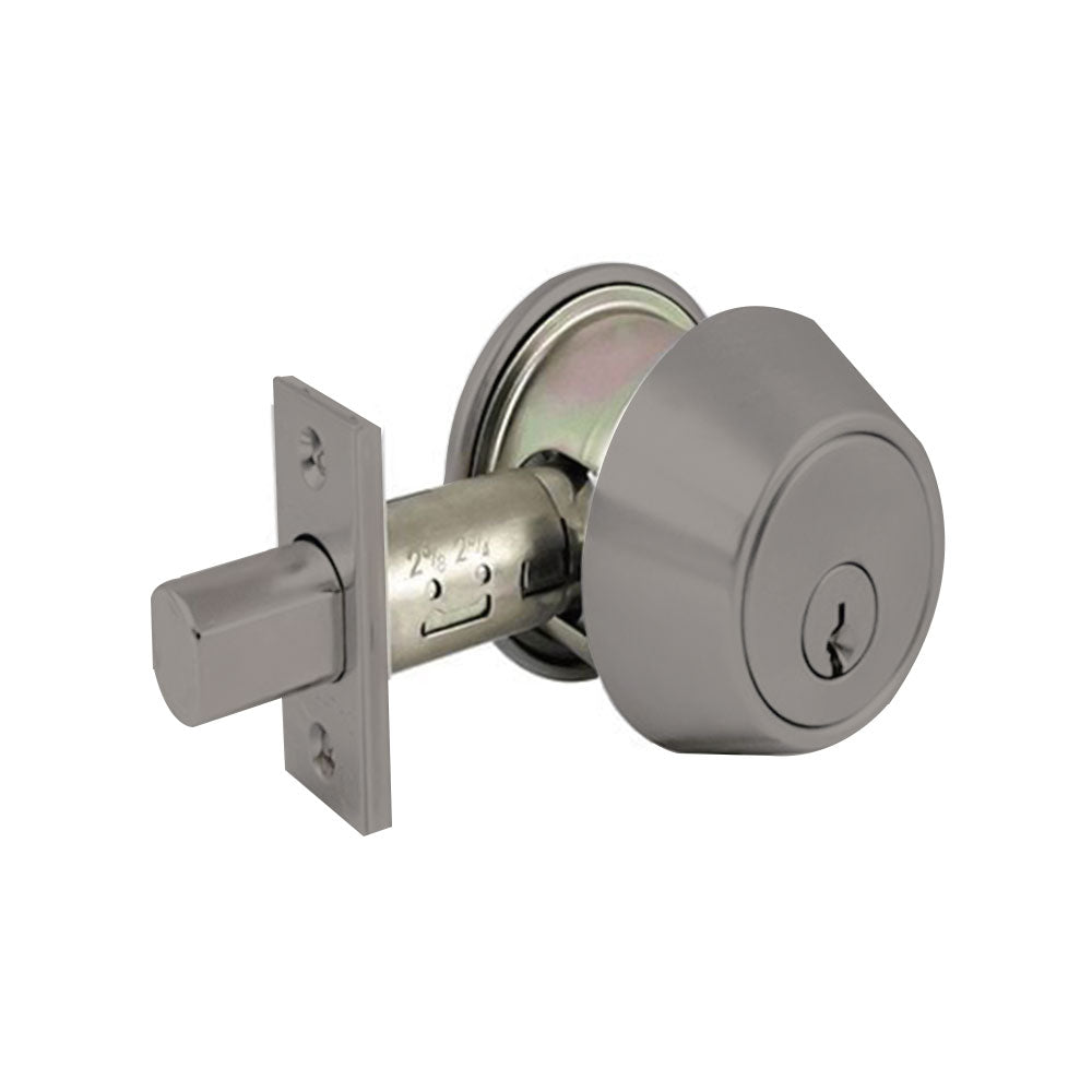 Cal-Royal - ULT360 - Heavy duty Single Cylinder Deadbolt - E0152 ANSI Function - UL listed - Grade 2