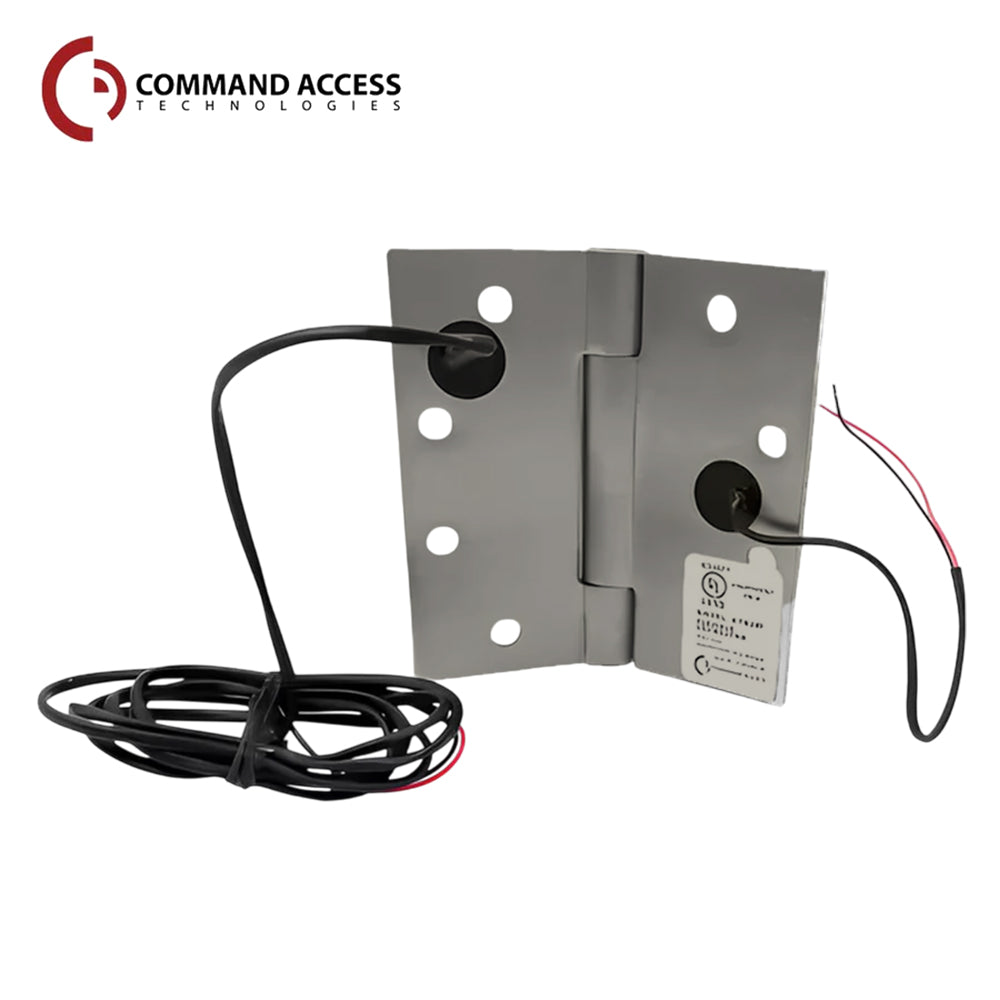 Command Access - ETH-CB80 - Energy Transfer Hinge - 3 Knuckle Standard Weight - Brass Base Material - US9 (Bright Bronze-611)